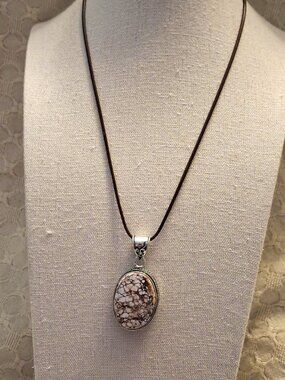 Wild Horse Jasper Gemstone Handmade Pendant 432 NWOT